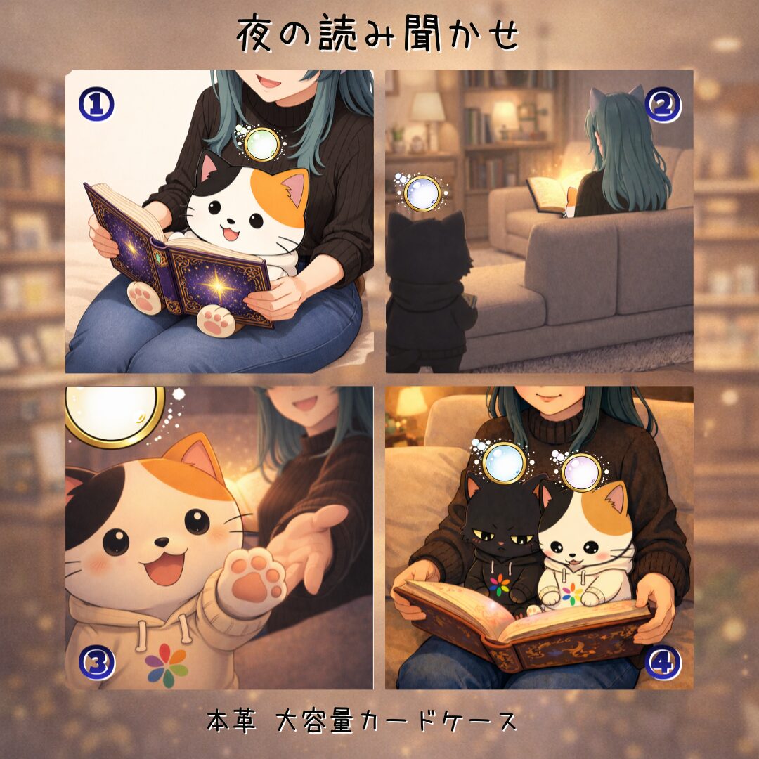 おこげともなか irokazari+ カードケース