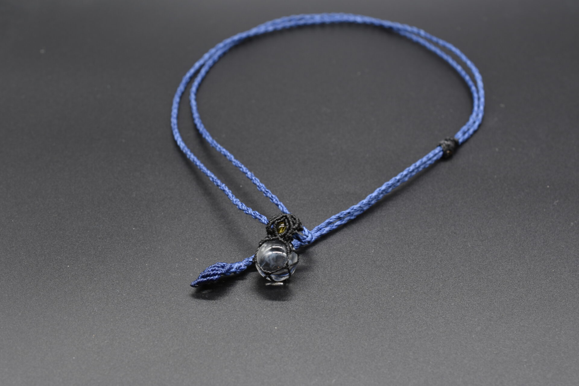 エンジェルラダークォーツ 丸玉マクラメチョーカー｜irokazari+