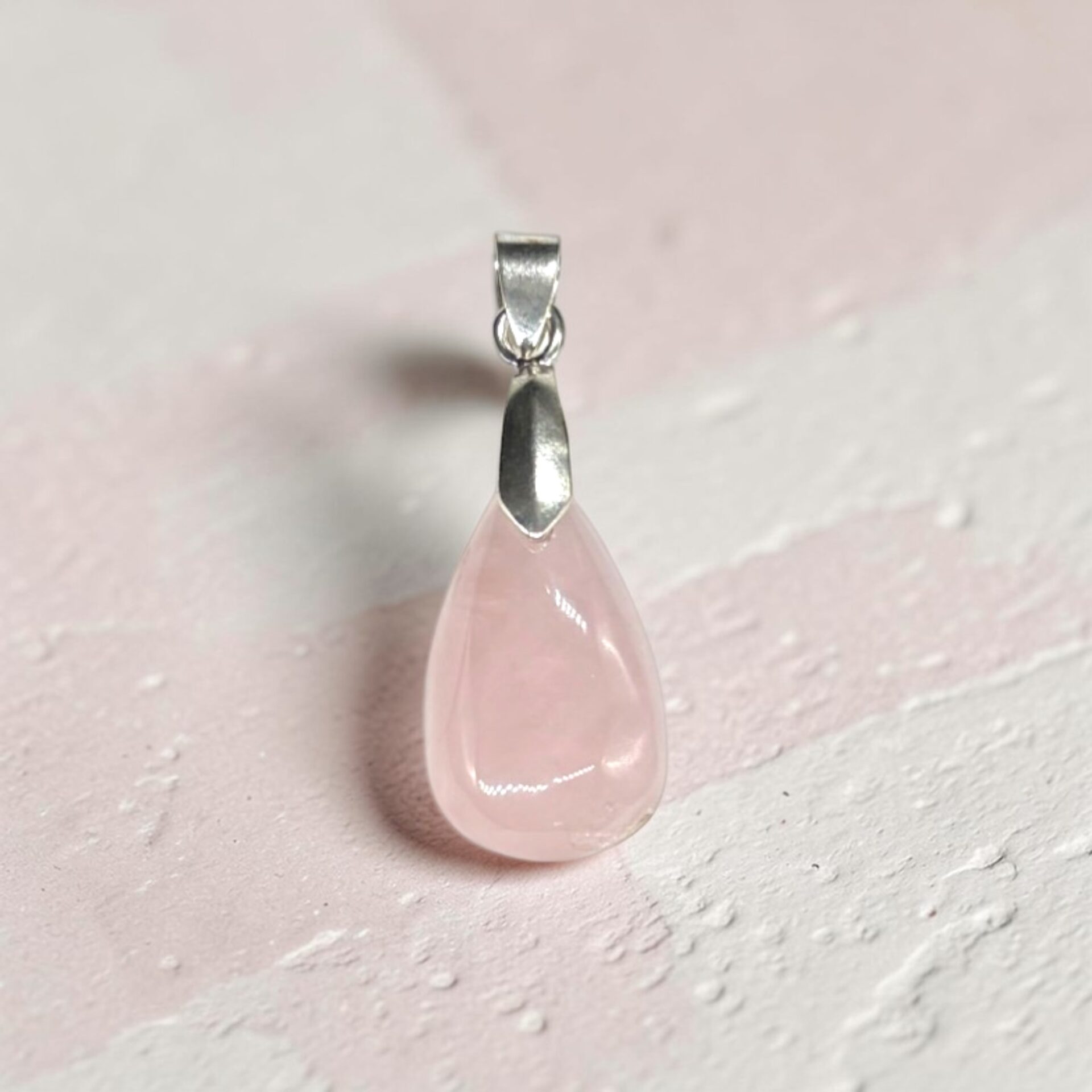 ローズクォーツ 天然石ネックレス｜irokazari+