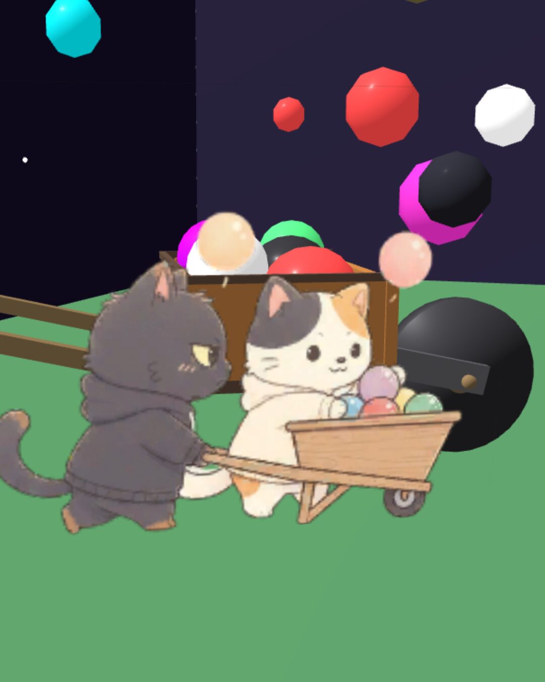手作りの猫車｜irokazari+